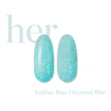 Her Rubber Base Diamond Blue