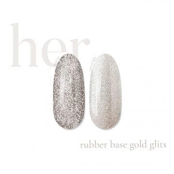 Her Rubber Base Gold Glits