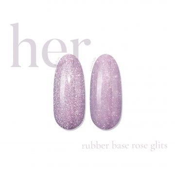 Her Rubber Base Rose Glits