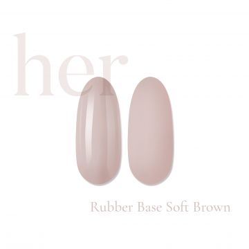 Her Rubber Base Soft Brown