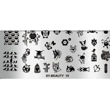 Matrita metalica model XY-Beauty-15