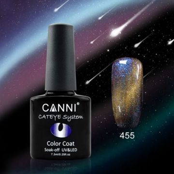Oja Semipermanenta CANNI CAMELEON-CAT EYES 7,3ml-455
