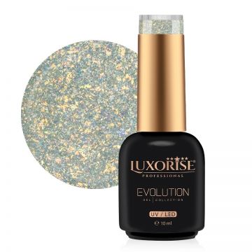 Oja Semipermanenta LUXORISE Evolution, Fairy Glow - Fairy Gleam Gold 10ml