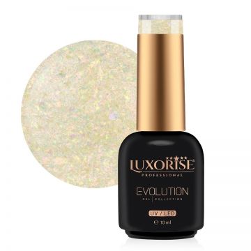 Oja Semipermanenta LUXORISE Evolution, Fairy Glow - Stardust Gold 10ml