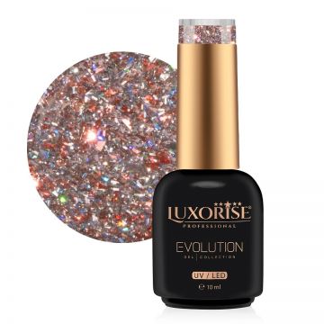 Oja Semipermanenta LUXORISE Evolution, Moonlight Mirage - Magic Bronze 10ml