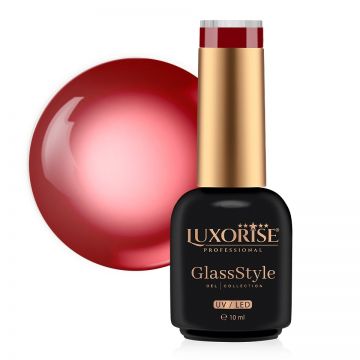 Oja Semipermanenta LUXORISE GlassStyle - Cherry Glaze 10ml
