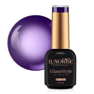 Oja Semipermanenta LUXORISE GlassStyle - Violet Macaroon 10ml