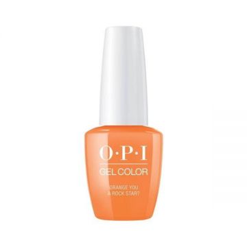Oja semipermanenta, Opi, Gel Color Orange You a Rock Star, 15ml