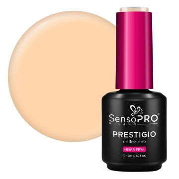 Oja Semipermanenta PRESTIGIO SensoPRO Milano - Peach Cream 15ml