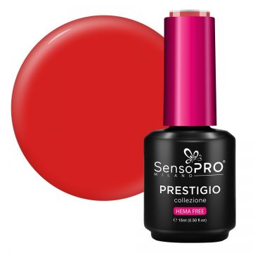 Oja Semipermanenta PRESTIGIO SensoPRO Milano - Red Couture 15ml