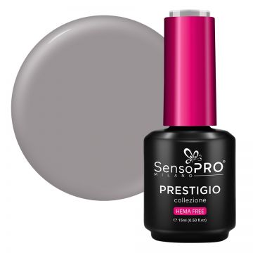 Oja Semipermanenta PRESTIGIO SensoPRO Milano - Velvet Grey 15ml