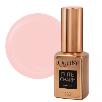 Rubber Base Hema Free LUXORISE ELITE CHARM - Natural Beauty 15ml