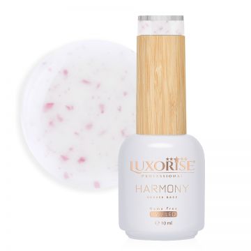 Rubber Base Hema Free LUXORISE Harmony - Rose Sparkle 10ml