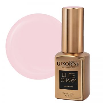 Rubber Base LUXORISE Elite Charm - French Satin 15ml