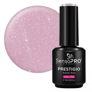 Rubber Base PRESTIGIO SensoPRO Milano - Berry Swirl 15ml