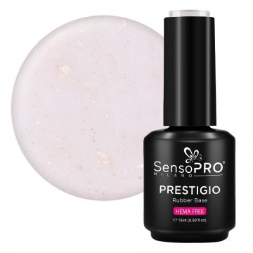 Rubber Base PRESTIGIO SensoPRO Milano - Chic Confession 15ml