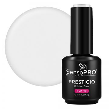 Rubber Base PRESTIGIO SensoPRO Milano - Cotton Kisses 15ml