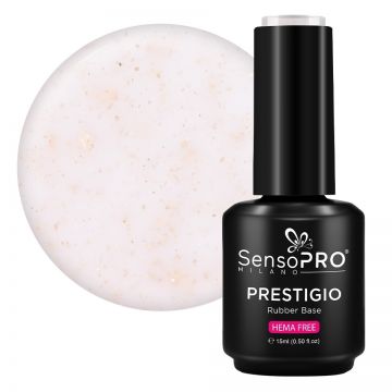Rubber Base PRESTIGIO SensoPRO Milano - Demure Dune 15ml