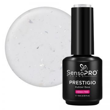 Rubber Base PRESTIGIO SensoPRO Milano - Ice Flirtation 15ml
