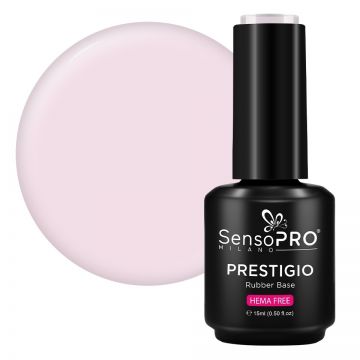 Rubber Base PRESTIGIO SensoPRO Milano - Pink Charade 15ml