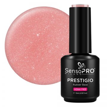 Rubber Base PRESTIGIO SensoPRO Milano - Poppy Charm 15ml