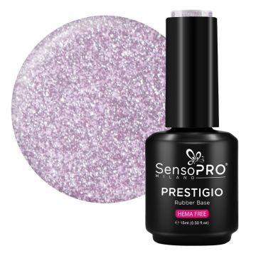 Rubber Base PRESTIGIO SensoPRO Milano - Purple Dusk 15ml