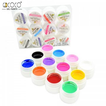 Set 12 Geluri color GD COCO 5ml