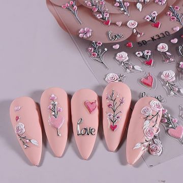 Sticker decor unghii 5D-K330