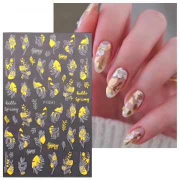 Sticker decor unghii F1041