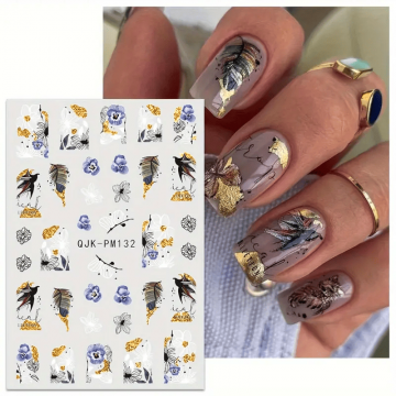 Sticker decor unghii QJK-PM132