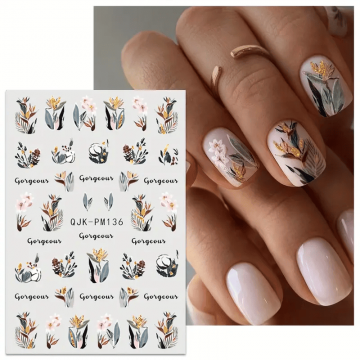 Sticker decor unghii QJK-PM136