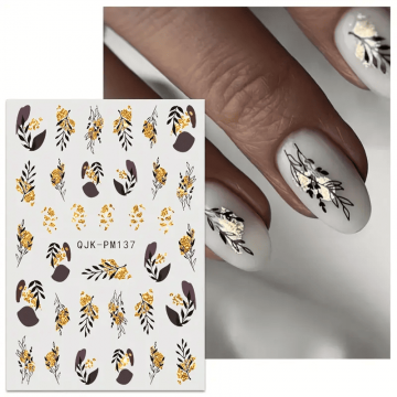 Sticker decor unghii QJK-PM137