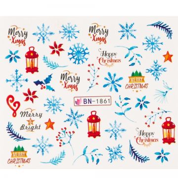 Tatuaj Unghii LUXORISE Winter Night, BN-1861