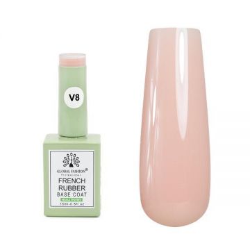Bază French pentru unghii, 15 ml, 08 VE107