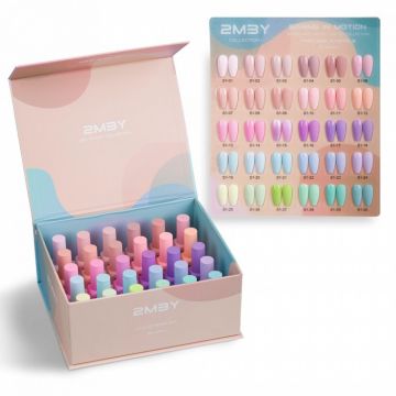 Gel Lack Collection 1 – Spring Pastel – set 30 buc
