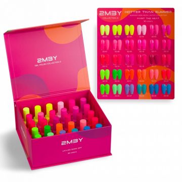 Gel Lack Collection 2 – Summer Neon – set 30 buc