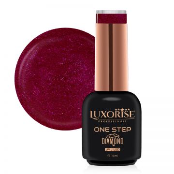 Oja Semipermanenta One Step Diamond LUXORISE - Rasberry Sheer 10ml