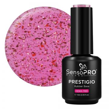 Rubber Base PRESTIGIO SensoPRO Milano - Blush Luxe 15ml