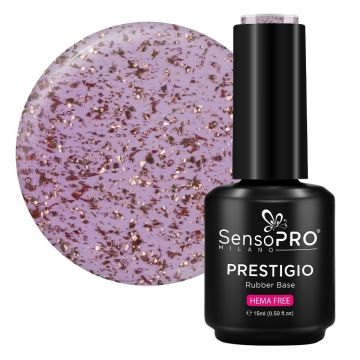 Rubber Base PRESTIGIO SensoPRO Milano - Orchid Gold 15ml