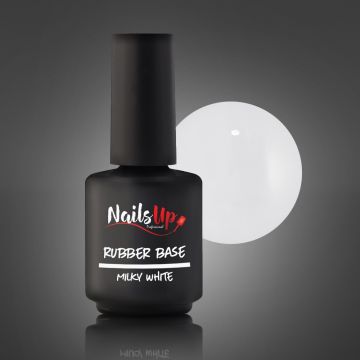 Rubber Base Nailsup -  Milky White  13g